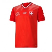 Camiseta Suiza Granit Xhaka #10 Primera Equipación Replica Mundial 2022 mangas cortas